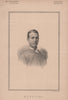 Mr. C.W.B. Fernie 1890 old antique vintage print picture