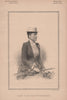 Lady Clifford of Chudleigh 1890 old antique vintage print picture