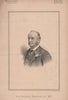 Sir Richard Webster Q.C. M.P 1891 old antique vintage print picture