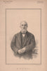 Mr. W.B. Paget 1891 old antique vintage print picture
