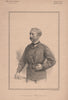 Viscount Wolseley 1891 old antique vintage print picture