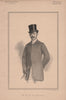 Mr. H.B. St. George 1891 old antique vintage print picture