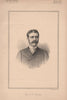 Mr. A.V. Pryor 1891 old antique vintage print picture