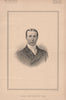 Lord Newtown Butler 1891 old antique vintage print picture