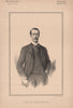 Earl of Chesterfield 1892 old antique vintage print picture