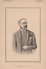 Lord Berkeley Paget 1892 old antique vintage print picture