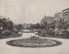 Eutaw Place/Street (North Side), Baltimore, Maryland 1895 old antique print