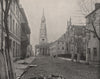 St. Philip's Episcopal Church, Charleston, South Carolina 1895 old print