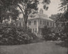 The home of the poet Henry Wadsworth Longfellow, Cambridge, Massachusetts 1895