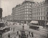 Market Street, San Francisco, California 1895 old antique print picture