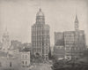 Printing House Square, New York. City Hall, NY World & NY Tribune Buildings 1895