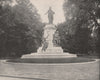 Statue of Gilbert du Motier, Marquis de Lafayette, Washington DC 1895 print
