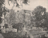 Bosque de Chapultepec, Mexico City 1895 old antique vintage print picture