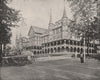 The Mountain House, Cresson Springs Resort, Pennsylvania. Tennis Court 1895