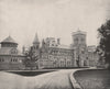 University of Toronto, Ontario, Canada 1895 old antique vintage print picture