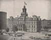 The old City Hall, Campus Martius, Detroit, Michigan. Demolished 1961 1895