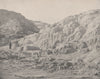 Minerva Terrace, Mammoth Hot Springs, Yellowstone Park, Wyoming 1895 old print