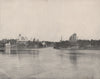 The Thousand Islands on the St. Lawrence, North America 1895 old antique print