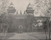 The Broadwater Hotel & Natatorium, Helena, Montana. Demolished 1946 1895 print