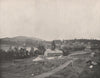 Lake Placid, Adirondacks, New York 1895 old antique vintage print picture