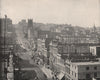 California Street, San Francisco 1895 old antique vintage print picture