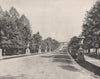 Druid Hill Park Gate, Madison Avenue entrance, Baltimore, Maryland 1895 print