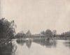 Forest Park, St. Louis, Missouri 1895 old antique vintage print picture
