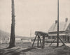 Wrangell, Alaska. Fort Stikine 1895 old antique vintage print picture