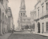 Guadalajara Cathedral, Mexico. Catedral de la Asuncion de Maria Santisima 1895