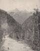 Needle Mountains, Purgatoire River Gorge (Rio de las Animas), Colorado 1895