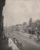 Washington Avenue, Minneapolis, Minnesota 1895 old antique print picture