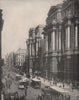 Randolph Street, Chicago, Illinois 1895 old antique vintage print picture