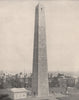 The Bunker Hill Monument, Charlestown, Massachusetts 1895 old antique print