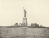 Statue of Liberty, New York City 1895 old antique vintage print picture