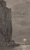Point Perpendicular, JERVIS BAY. New South Wales. Australia 1888 old print