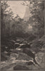 Valley of the Grose. BLUE MOUNTAINS. Australia 1888 old antique print picture