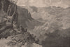 Govett's Leap. BLUE MOUNTAINS. Australia 1888 old antique print picture