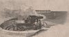 Fortifications, SOUTH HEAD, SYDNEY. Australia 1888 old antique print picture