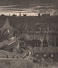 A Glimpse of SYDNEY from Darlinghurst. New South Wales. Australia 1888 print