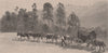 Cedar-Getting on the RICHMOND RIVER. New South Wales. Australia 1888 old print