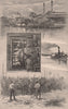 AUSTRALIAN SUGAR INDUSTRY. Broadwater Mill, Richmond river. Cane. NSW 1888