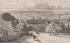 PARRAMATTA. New South Wales. Australia 1888 old antique vintage print picture