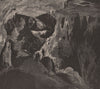 The Arch Cave, Looking North. JENOLAN CAVES. Australia 1888 old antique print