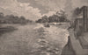 The Junction of the Rivers MURRAY AND DARLING. New South Wales. Australia 1888
