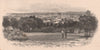 CRESWICK. Victoria, Australia 1888 old antique vintage print picture