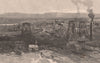 STAWELL. Victoria, Australia 1888 old antique vintage print picture