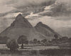 SCOTT'S PEAK & ROPER'S PEAK, Queensland. Australia 1888 old antique print