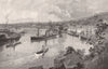 BRISBANE, from Bowen Terrace. Queensland. Australia 1888 old antique print