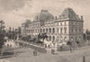 Parliament House, BRISBANE. Queensland. Australia 1888 old antique print