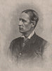 Sir W.C.F. Robinson. Western Australia 1888 old antique vintage print picture